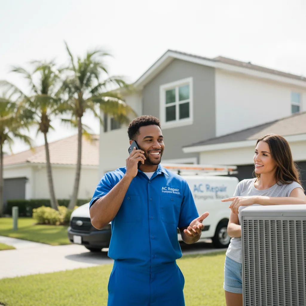 AC Repair Pompano Beach customer support in Pilgrim